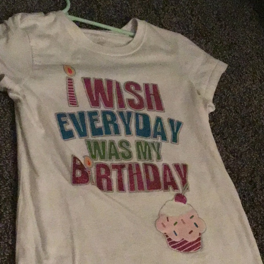 Birthday t-shirt🎂